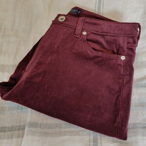 Vineyard Vines Burgundy Corduroy Pants